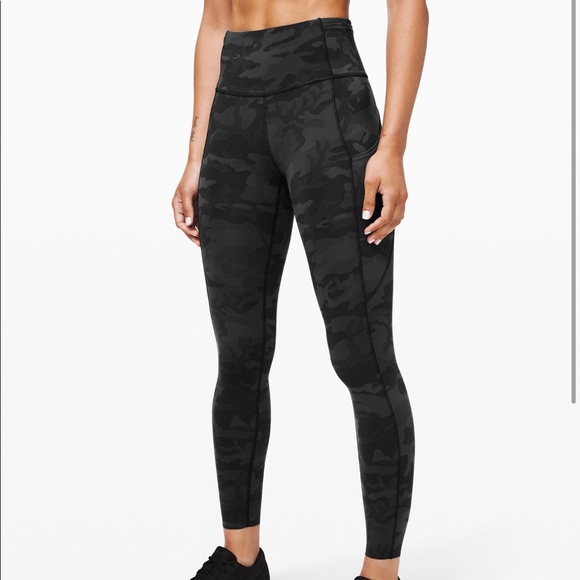 Lulu lemon fast and free 25” camo leggings - Picture 1 of 3